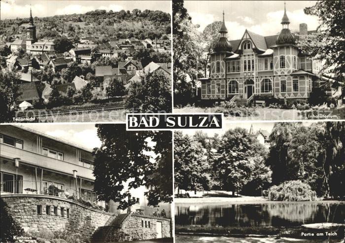 Bad Sulza Inhalatorium Teich Kurhaus