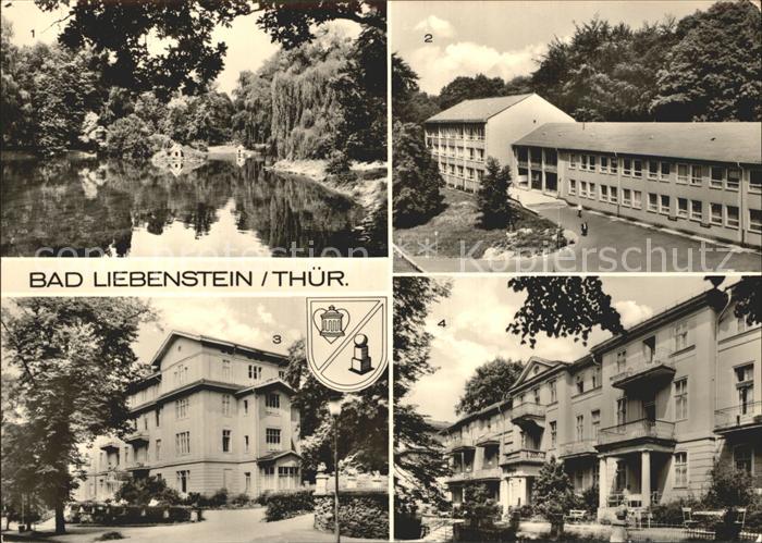 Bad Liebenstein Elisabeth-Park Therapiegebaeude Kurheim Olga