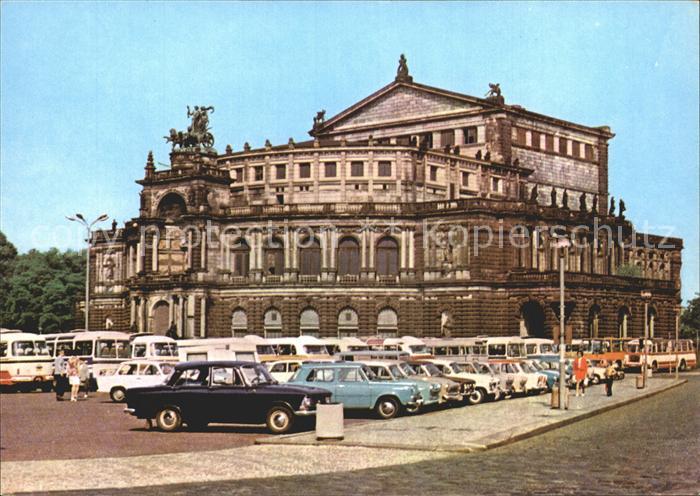 DRESDEN Elbe Semperoper