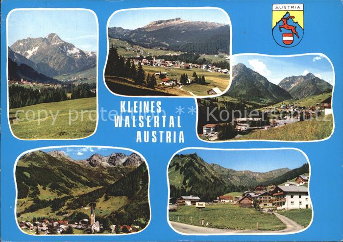 Hirschegg Kleinwalsertal Vorarlberg Ortsnansichten