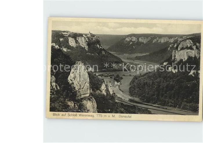 Schloss Werenwag Fliegeraufnahme