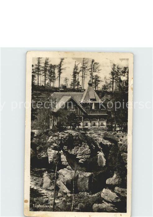 Toepferbaude Oybin Zittauer Gebirge