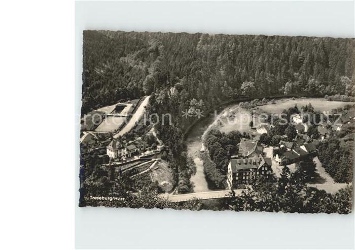 Treseburg Harz Fliegeraufnahme