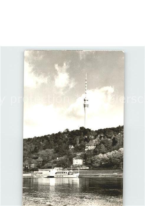 Wachwitz Elbufer mit Funkturm