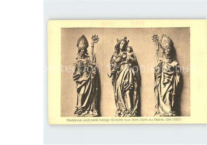 Mainz Rhein Dom Figuren