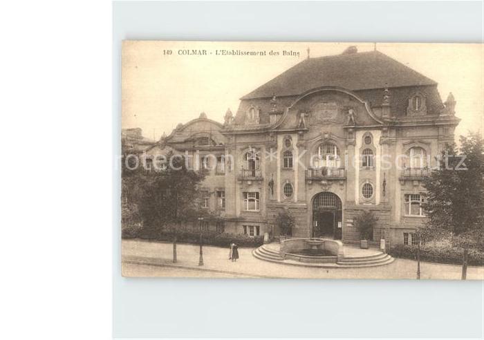 Colmar Haut Rhin Elsass Etablissement des Bains