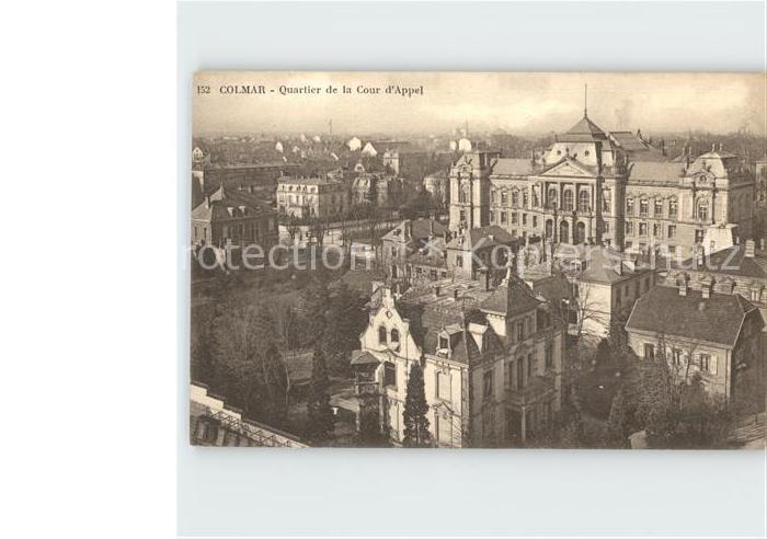 Colmar Haut Rhin Elsass Quartie de la Cour d`Appel
