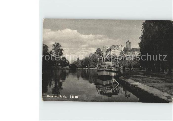 Bernburg Saale mit Schloss
