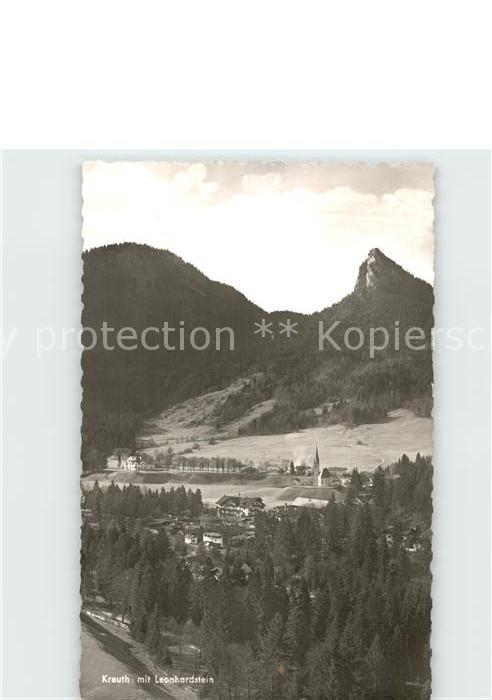 Bad Kreuth mit Leonhardstein