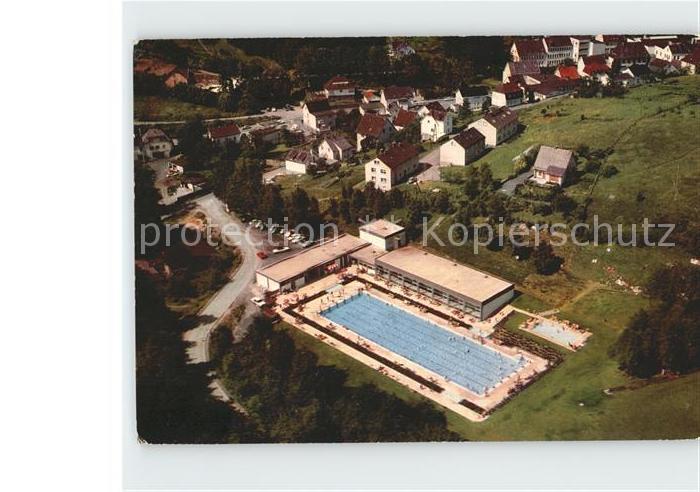 Altena Lenne Dahle Fliegeraufnahme Freibad