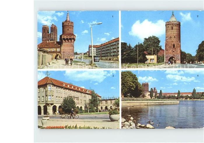 Prenzlau Mitteltorturm Blindower-Tor Hotel-Uckermark