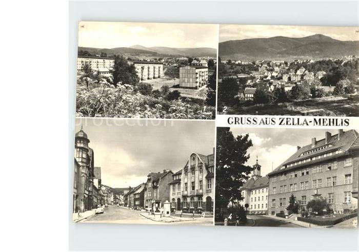 Zella-Mehlis Heinrich-Heine-Strasse Louis Anschuetz Strasse