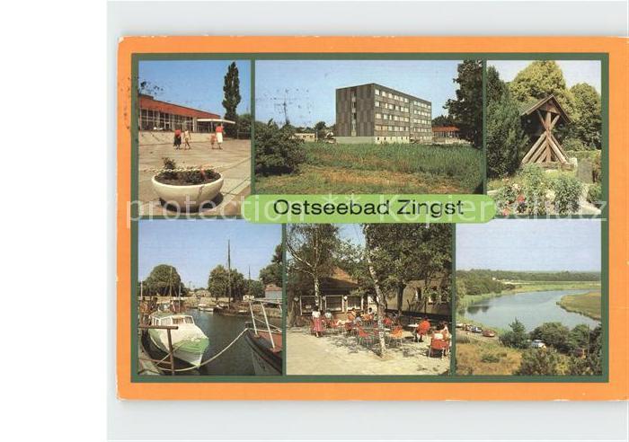 Zingst Ostseebad Erholungsheim Klaus Stoertebecker Prerowstrom