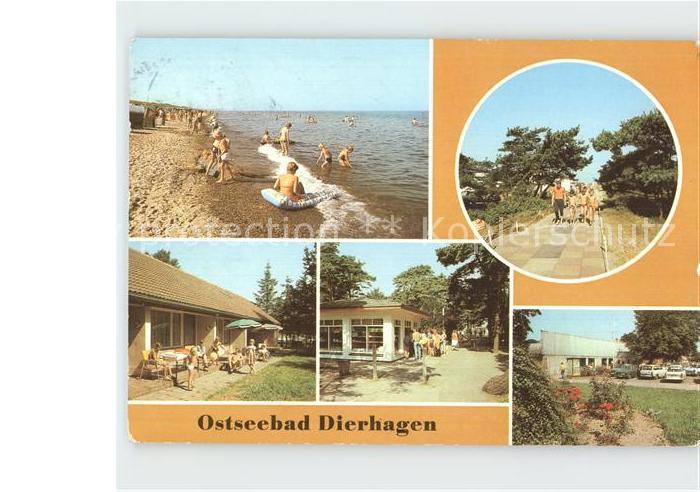 Dierhagen Ostseebad Strand Kaufhalle