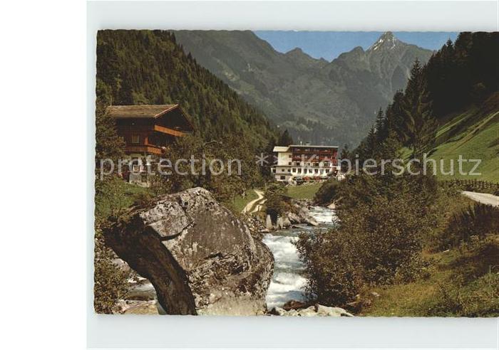 Mayrhofen Zillertal Alpengasthof Zillergrund