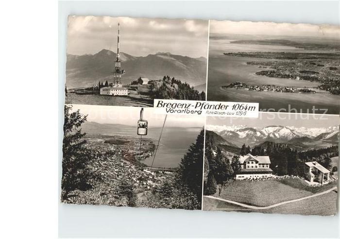 Bregenz Vorarlberg Pfaender Seilbahn