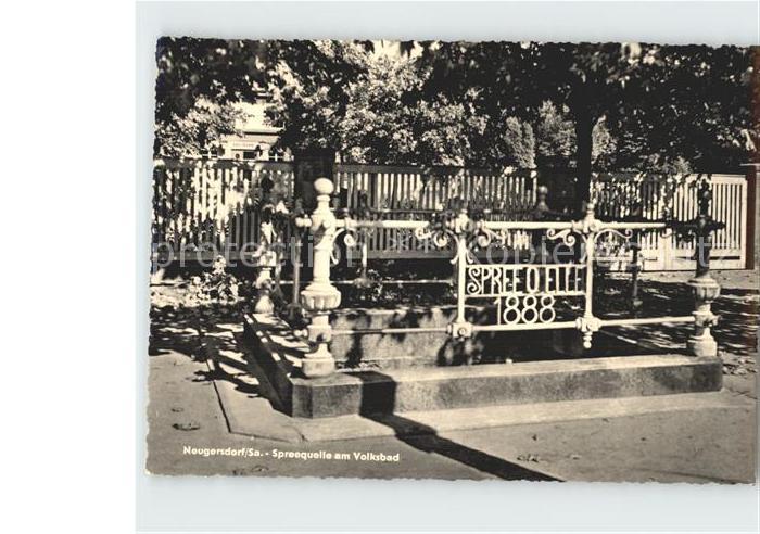 Neugersdorf Sachsen Spreequelle am Volksbad
