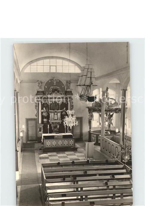 Prerow Ostseebad Seemannskirche innen