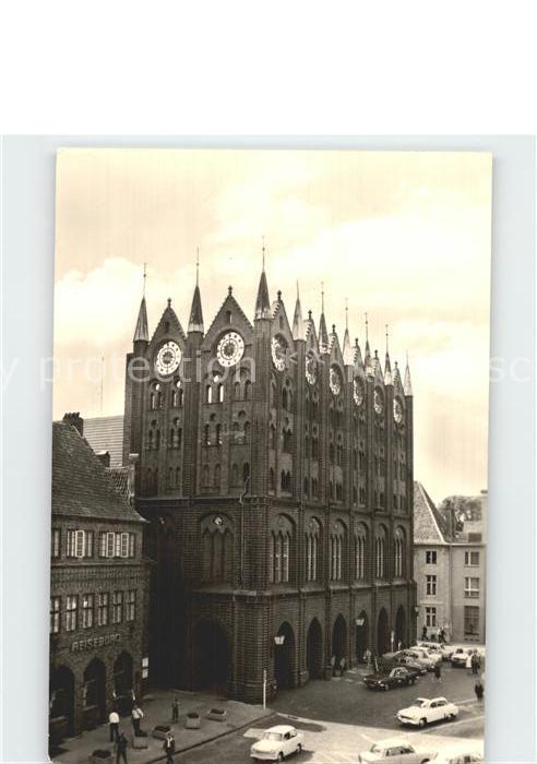 Stralsund Mecklenburg Vorpommern Rathaus