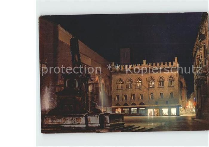 Bologna Palazzo dei Notei Fontana del Nettuno