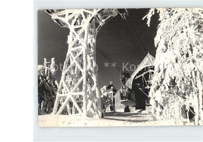 Oberwiesenthal Erzgebirge Fichtelberg Schwebebahn