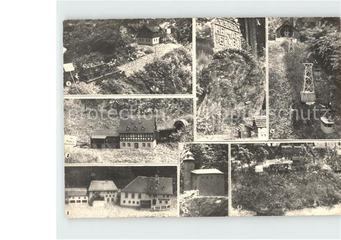 Waschleithe Heimatecke Schwebebahn zum Fichtelberg Schloss-Rabenstein