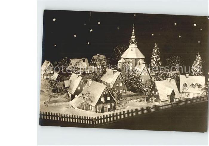 Seiffen Erzgebirge Spielzeugmuseum Weihnachtsberg Miniaturen