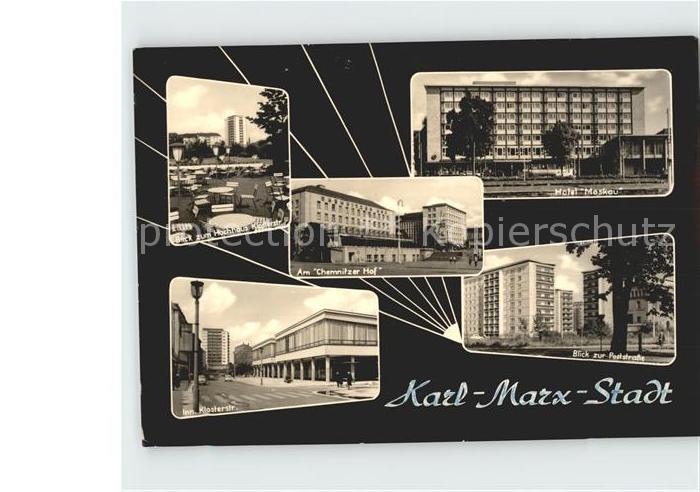 Karl-Marx-Stadt Hotel Moskau Chemnitzer Hof
