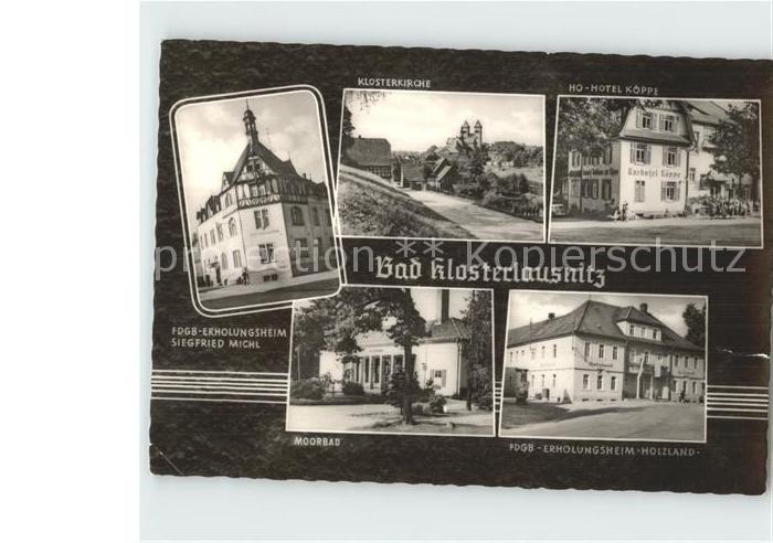 Bad Klosterlausnitz Hotel Koeppe Erholungsheim Holzland Moobad
