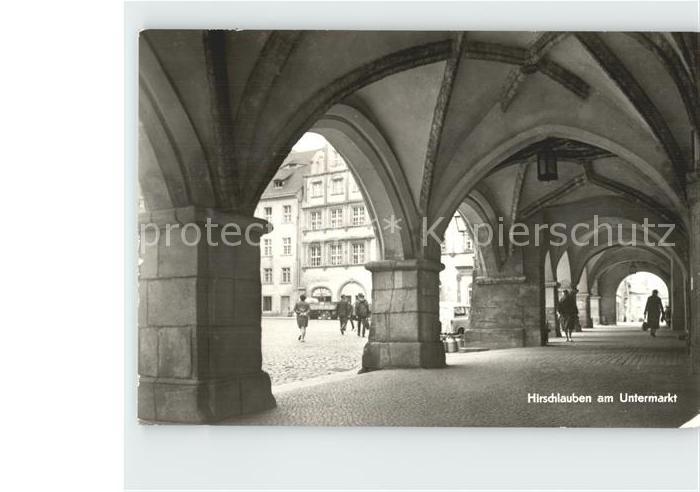 Goerlitz Sachsen Hirschlauben am Untermarkt