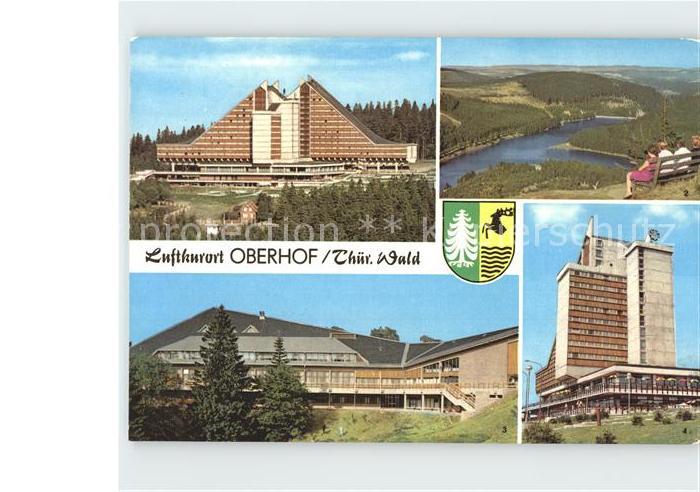Oberhof Thueringen Interhotel Panorama Luetschetalsperre Oberer Hof