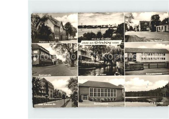 Rotenburg Wuemme Goethestrasse Bahnhof