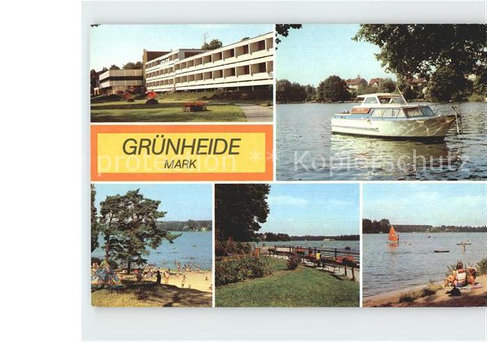 Gruenheide Mark Erholungsheim am Werlsee Peezsee