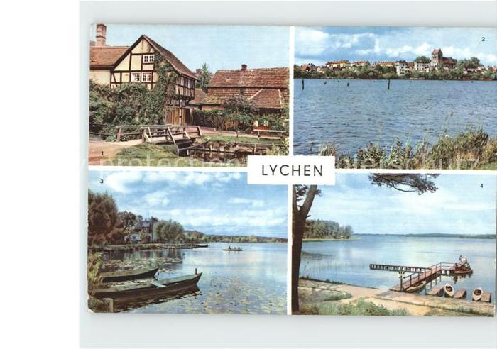 Lychen Malerwinkel Stadtsee Grossen Lychensee