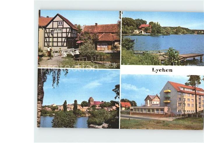 Lychen Malerwinkel Oberpfuhlsee Stadtsee