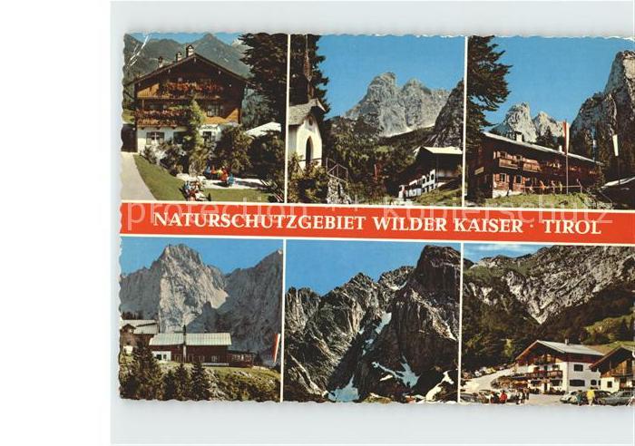 Wilder Kaiser Pfandhof Anton-Karg-Haus Vorderkaiserfelden-Huette Stripsenjochhau