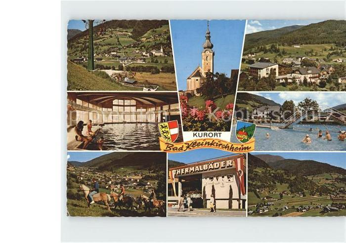 Bad Kleinkirchheim Kaernten Thermalbaeder Reiten Kirche