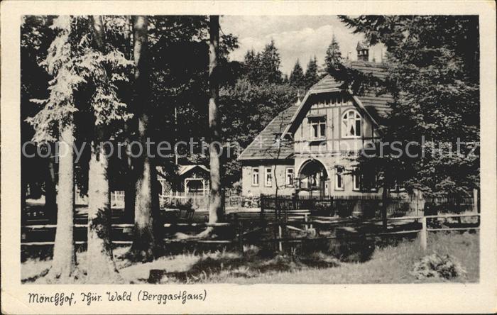 Moenchhof Manebach Berggasthaus