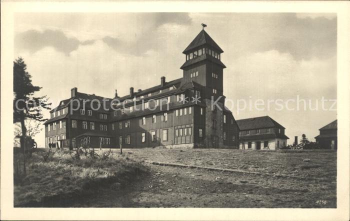 Oberwiesenthal Erzgebirge Fichtelberghaus