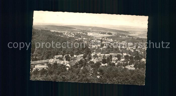 Bad Suderode Blick vom Thomas Muentzer Turm