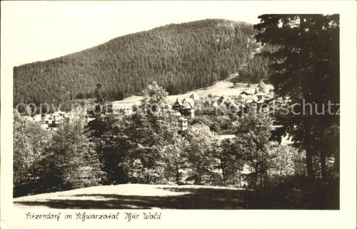 Sitzendorf Thueringen Teilansicht