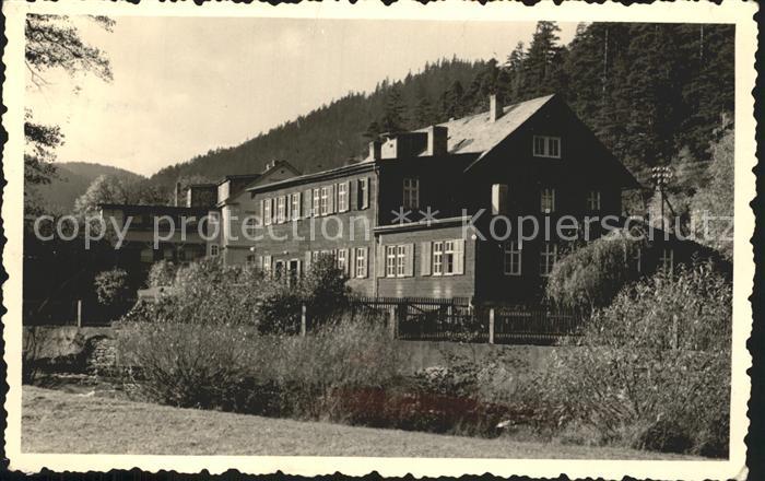 Sitzendorf Thueringen Teilansicht