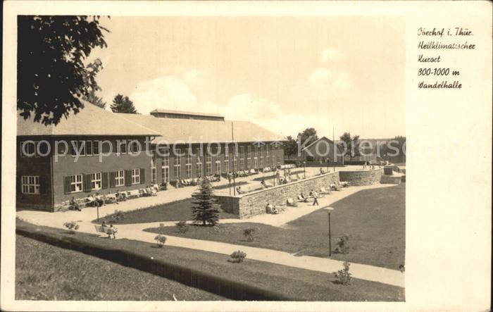 Oberhof Thueringen Wandelhalle