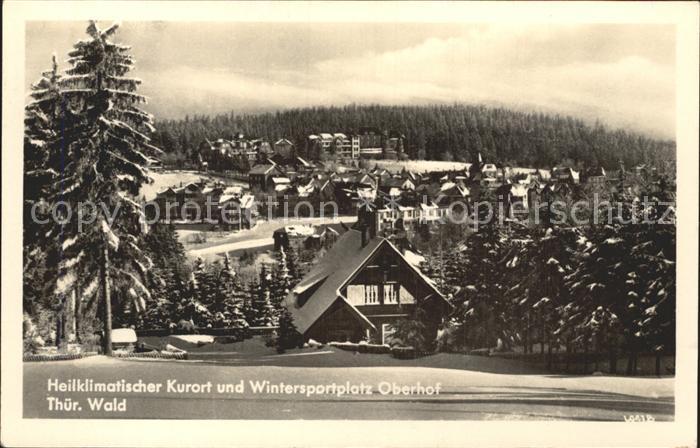 Oberhof Thueringen Teilansicht