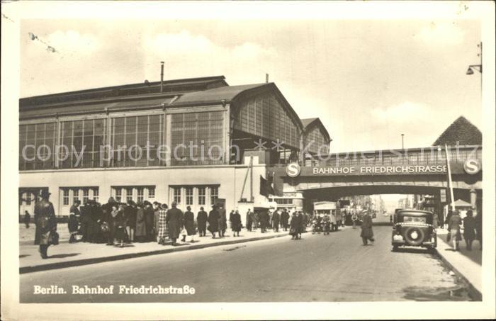 BERLIN CITY Bahnhof Friedrichstrasse