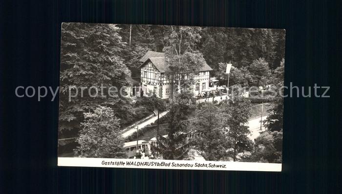 Bad Schandau Gaststaette Waldhaeusl