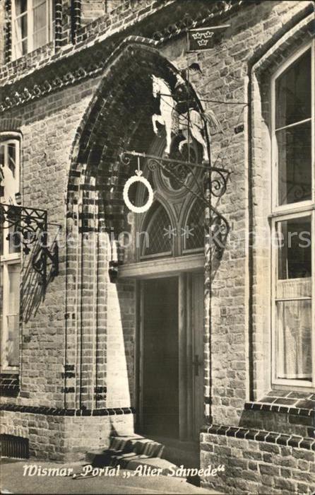 Wismar Mecklenburg Portal Alter Schwede