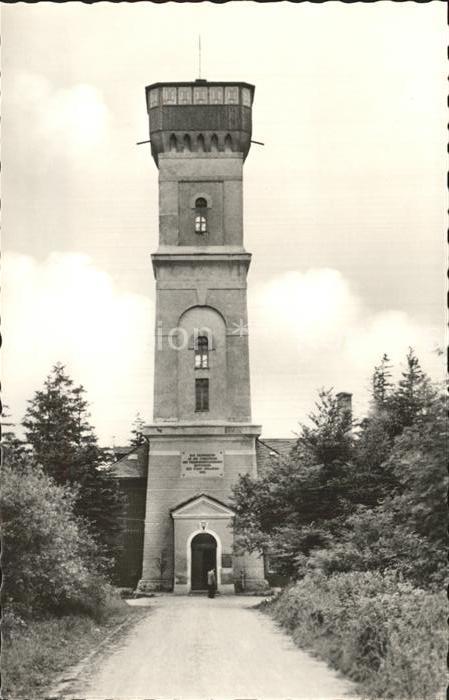 Annaberg-Buchholz Erzgebirge Aussichtsturm auf dem Poehlberg