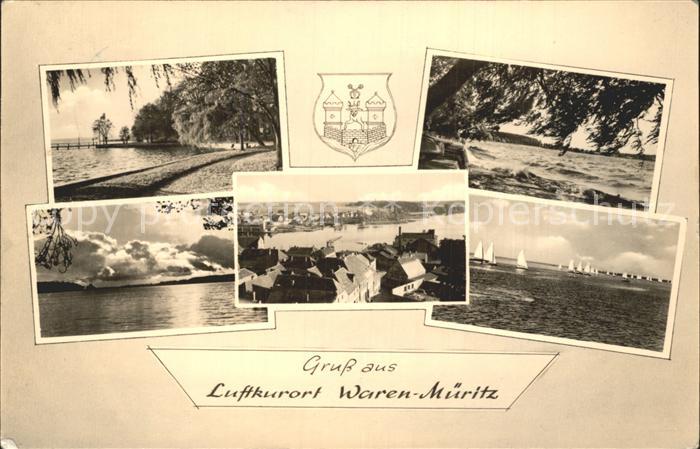 Waren Mueritz Seebruecke Sturm Panorama Segelregatta