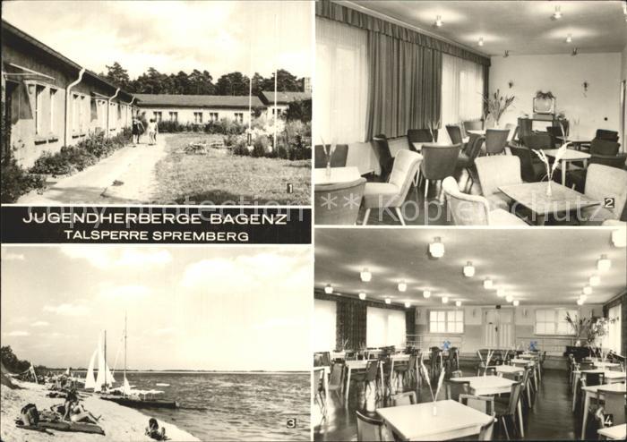 Spremberg-Neusalza Jugendherberge Bagenz Speisesaal TV Raum Strand